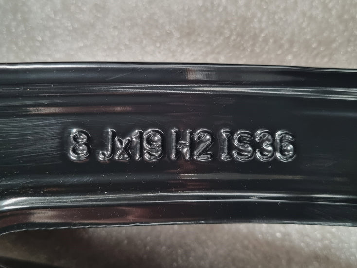 Load image into Gallery viewer, Genuine BMW 3 Series F30 F31 Style 442M Black 19 Inch Wheels Set of 4