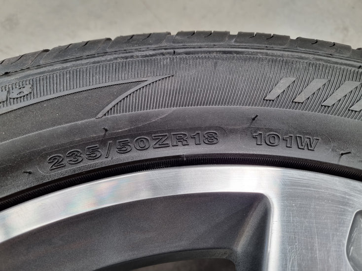 Load image into Gallery viewer, Genuine AUDI Q3 18 Inch Wheels and New Tyres Set of 4