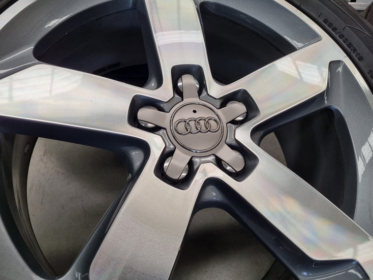 Load image into Gallery viewer, Genuine AUDI Q3 18 Inch Wheels and New Tyres Set of 4