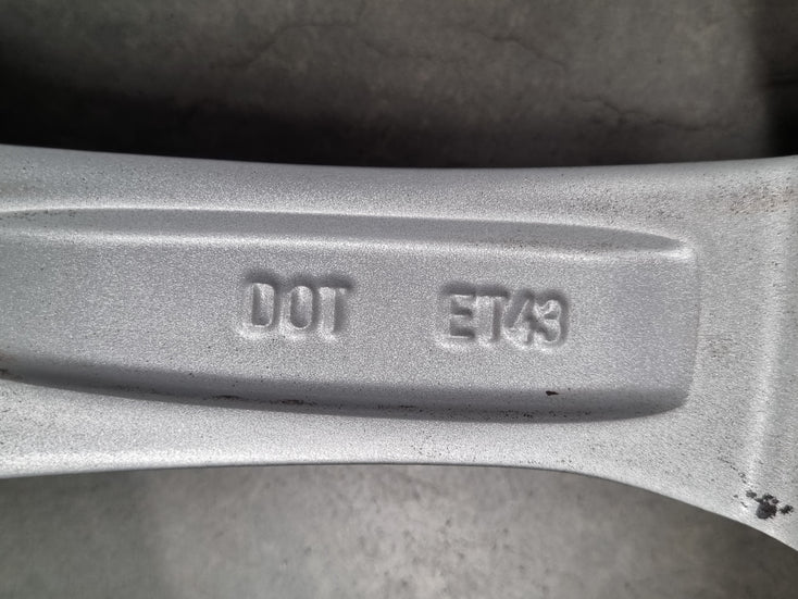 Load image into Gallery viewer, Genuine AUDI Q3 18 Inch Silver Wheels and Tyres Set of 4