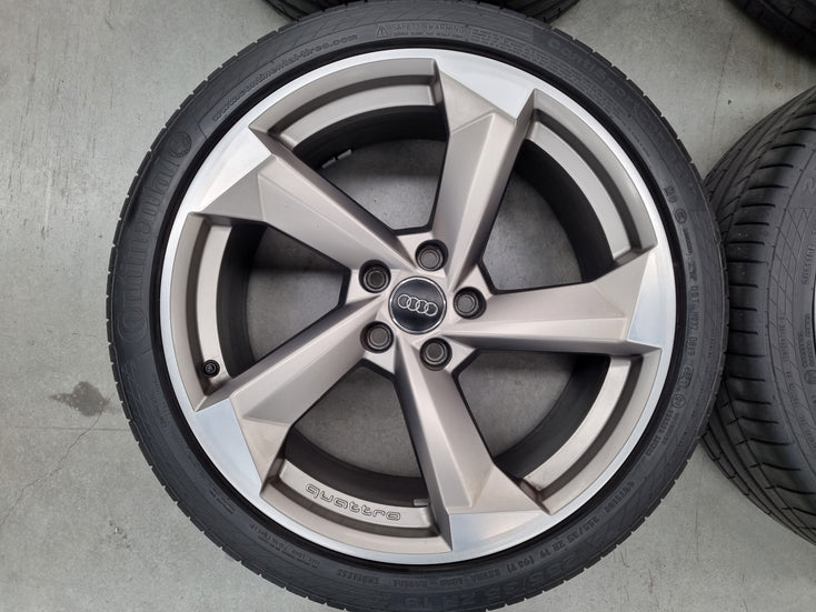 Load image into Gallery viewer, Genuine AUDI A5 S5 19 Inch Quattro Wheels and Tyres Set of 4