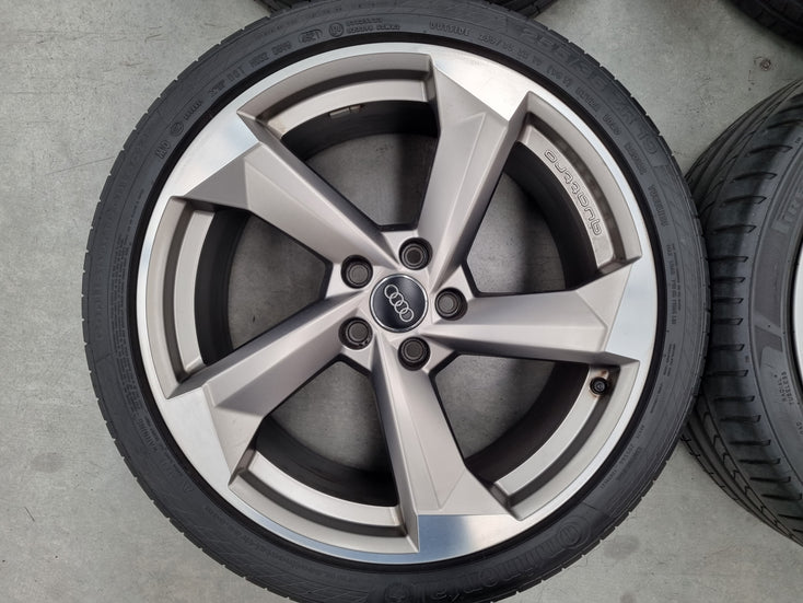 Load image into Gallery viewer, Genuine AUDI A5 S5 19 Inch Quattro Wheels and Tyres Set of 4