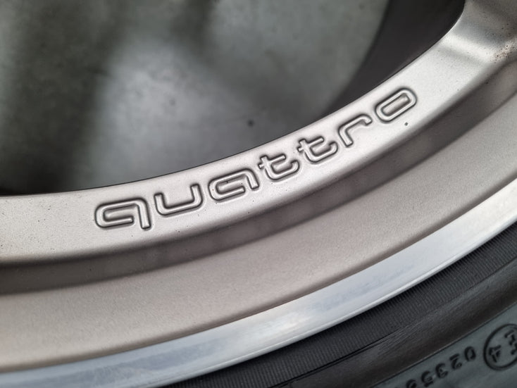 Load image into Gallery viewer, Genuine AUDI A5 S5 19 Inch Quattro Wheels and Tyres Set of 4