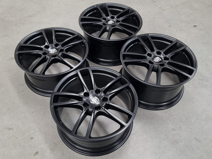 Load image into Gallery viewer, Genuine Porsche Cayenne 2021 Sport 20 Inch Black Wheels Set of 4