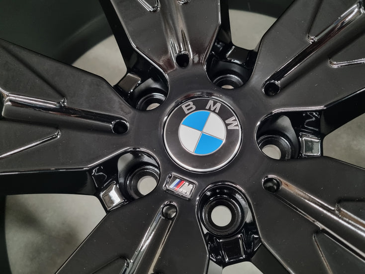 Load image into Gallery viewer, Genuine BMW X7 G07 Style 755M 22 Inch Black Alloy Wheels Set of 4