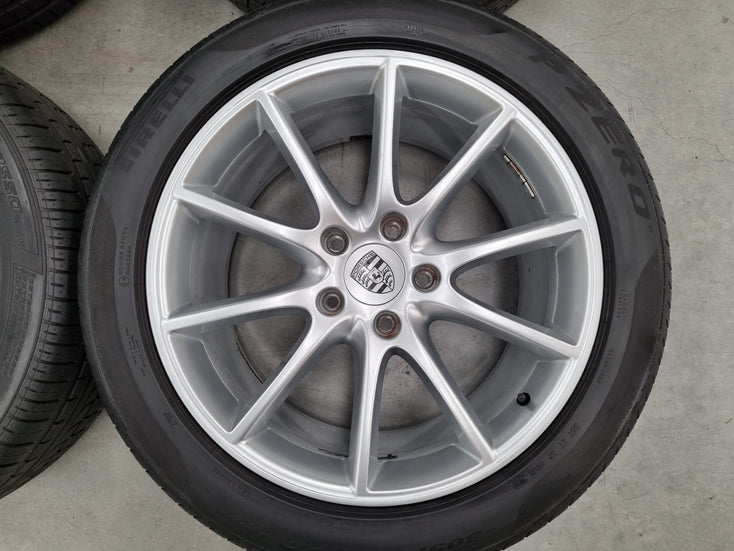 Load image into Gallery viewer, Genuine Porsche Cayenne 9Y Hybrid 20 Inch Wheels and Tyres Set of 4