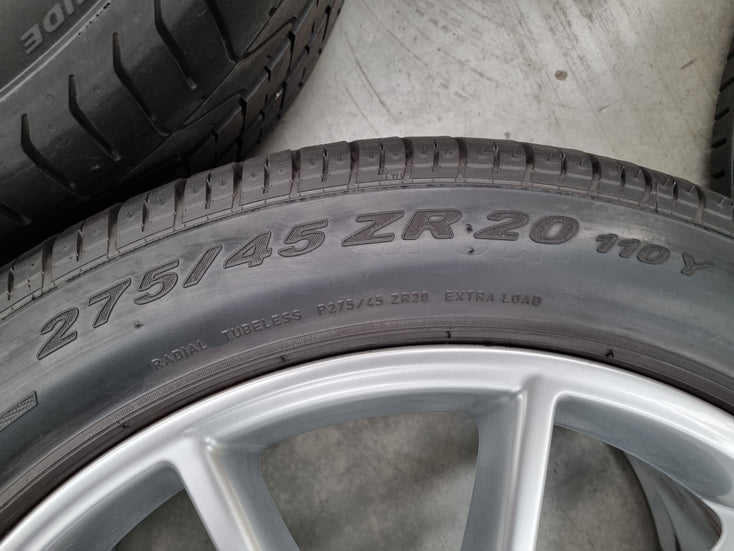 Load image into Gallery viewer, Genuine Porsche Cayenne 9Y Hybrid 20 Inch Wheels and Tyres Set of 4