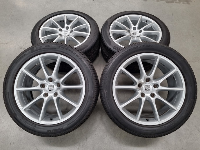 Genuine Porsche Cayenne 9Y Hybrid 20 Inch Wheels and Tyres Set of 4