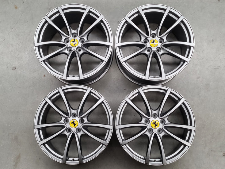 Load image into Gallery viewer, Genuine Ferrari 430 F430 Scuderia Grey 19 Inch Wheels Set of 4