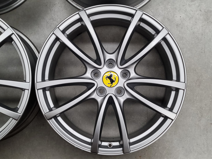 Load image into Gallery viewer, Genuine Ferrari 430 F430 Scuderia Grey 19 Inch Wheels Set of 4