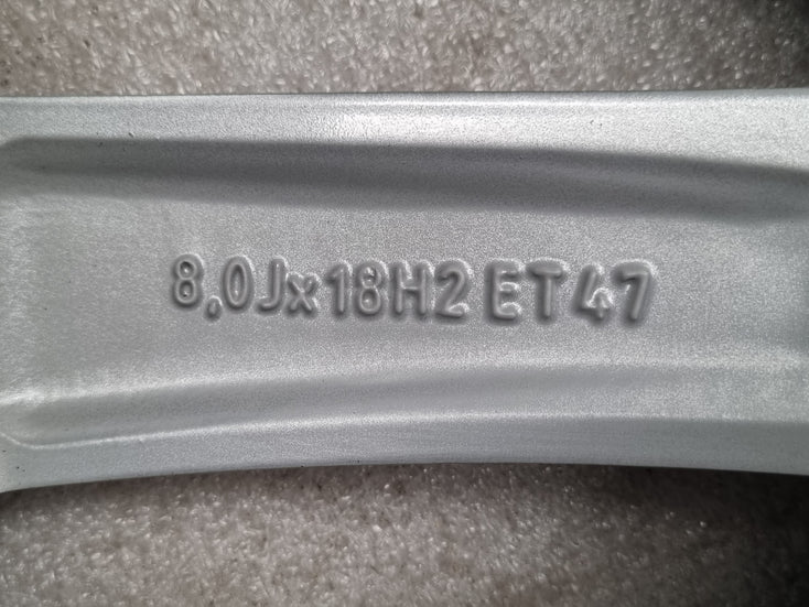 Load image into Gallery viewer, Genuine AUDI 18x8 ET47 5/112 025BT Wheels Set of 4