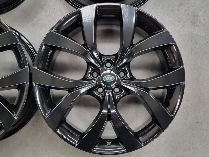 Load image into Gallery viewer, Genuine Range Rover Evoque 2022 Model Black 20 Inch Alloy Wheels Set of 4