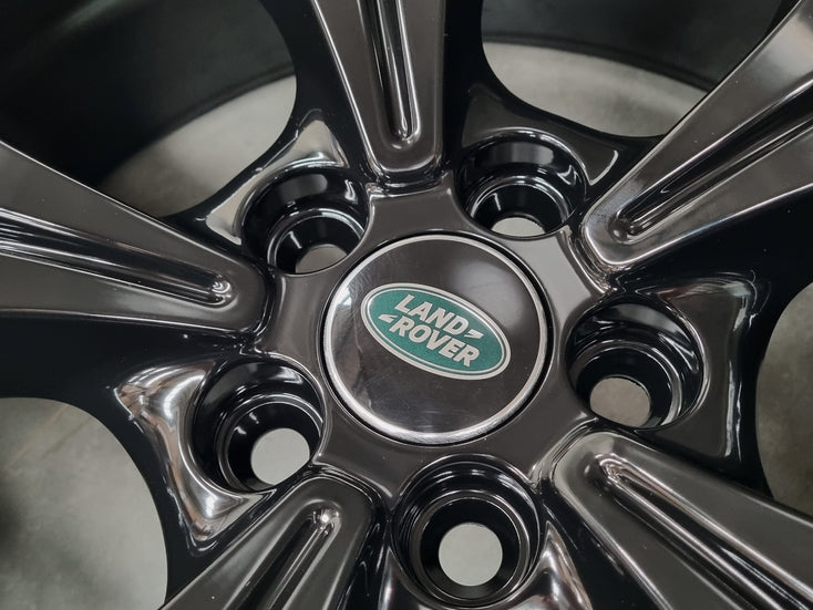 Load image into Gallery viewer, Genuine Range Rover Evoque 2022 Model Black 20 Inch Alloy Wheels Set of 4