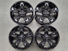 Load image into Gallery viewer, Genuine Jeep Grand Cherokee SRT WK2 Black 20 Inch Wheels Set of 4
