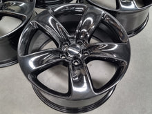 Load image into Gallery viewer, Genuine Jeep Grand Cherokee SRT WK2 Black 20 Inch Wheels Set of 4
