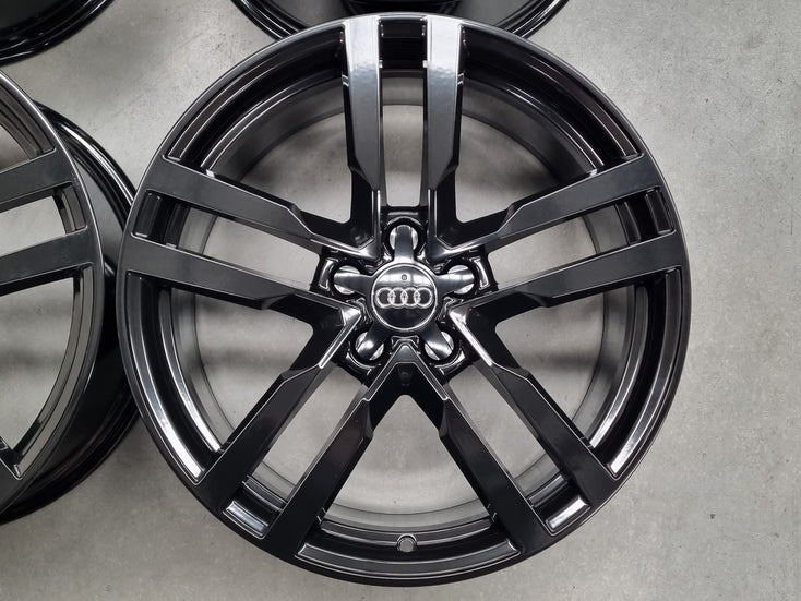 Load image into Gallery viewer, Genuine AUDI TTS 19 Inch Forged Black Alloy Wheels Set of 4