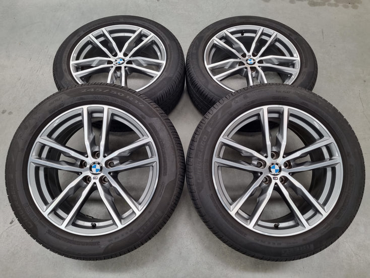 Load image into Gallery viewer, Genuine BMW X3 G01 X4 G02 Style 698M 19 Inch Wheels and Tyres Set of 4