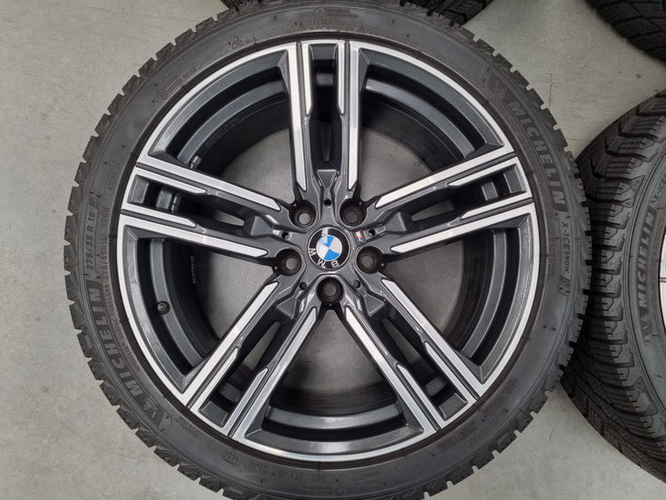 Load image into Gallery viewer, Genuine BMW 8 Series G14 G15 G16 Style 727M 19 Inch Wheels and Winter Snow Tyres Set of 4