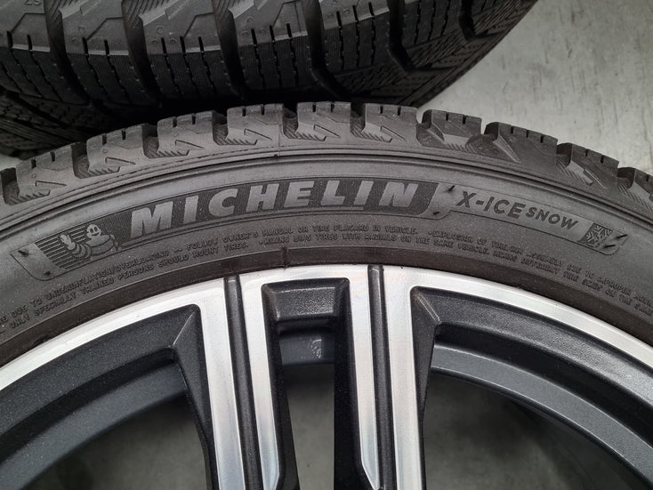 Load image into Gallery viewer, Genuine BMW 8 Series G14 G15 G16 Style 727M 19 Inch Wheels and Winter Snow Tyres Set of 4