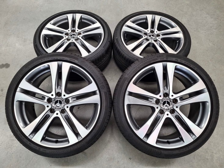 Load image into Gallery viewer, Genuine Mercedes Benz C300 W205 19 Inch Wheels and Tyres Set of 4