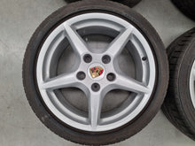 Load image into Gallery viewer, Genuine Porsche 911 997 Carrera 18 Inch Wheels and Tyres Set of 4
