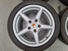 Load image into Gallery viewer, Genuine Porsche 911 997 Carrera 18 Inch Wheels and Tyres Set of 4
