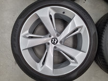Load image into Gallery viewer, Genuine Bentley Bentayga Silver 22 Inch Forged Wheels and Tyres Set of 4
