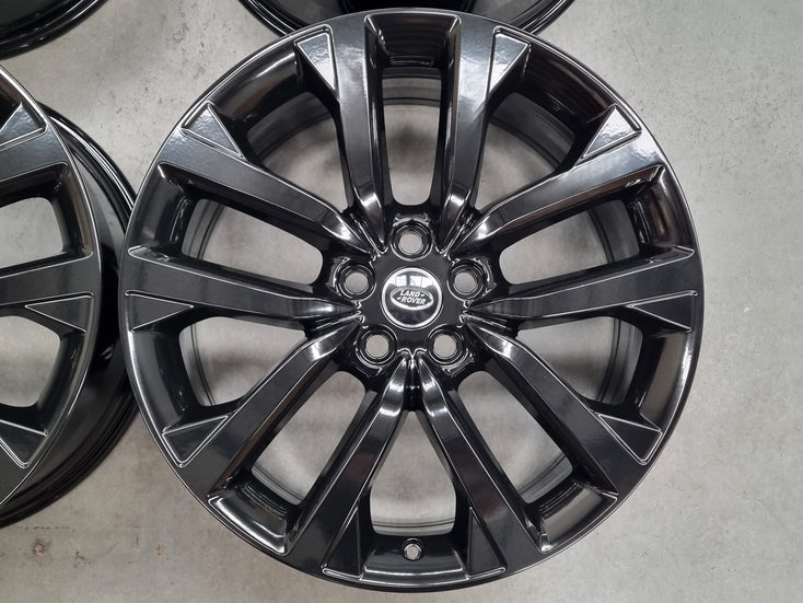 Load image into Gallery viewer, Genuine Land Rover Discovery 5 Black 21 Inch Alloy Wheels Set of 4