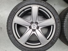 Load image into Gallery viewer, Genuine Porsche Macan Classic 21 Inch Satin Grey Wheels and Tyres Set of 4
