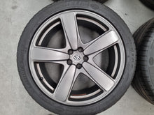 Load image into Gallery viewer, Genuine Porsche Macan Classic 21 Inch Satin Grey Wheels and Tyres Set of 4
