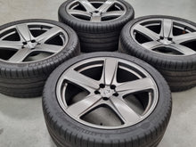 Load image into Gallery viewer, Genuine Porsche Macan Classic 21 Inch Satin Grey Wheels and Tyres Set of 4
