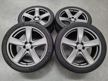 Load image into Gallery viewer, Genuine Porsche Macan Classic 21 Inch Satin Grey Wheels and Tyres Set of 4
