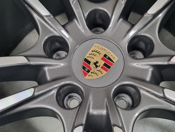 Load image into Gallery viewer, Genuine Porsche Cayenne 9Y 21 Inch Turbo Design Wheels Set of 4