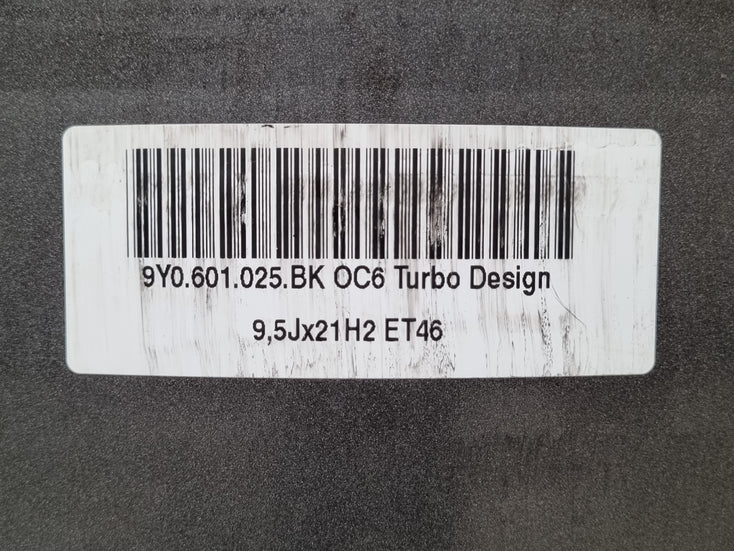 Load image into Gallery viewer, Genuine Porsche Cayenne 9Y 21 Inch Turbo Design Wheels Set of 4