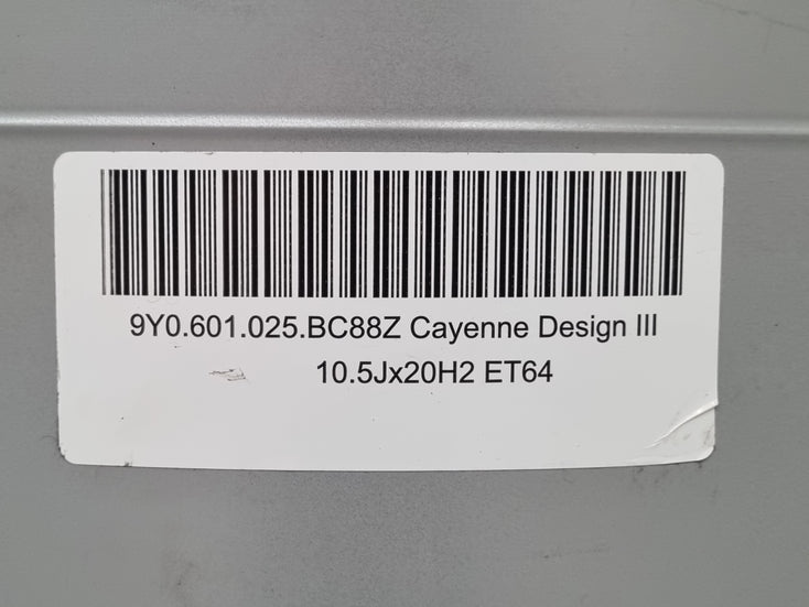 Load image into Gallery viewer, Genuine Porsche Cayenne 2021 Sport 20 Inch Silver Wheels Set of 4