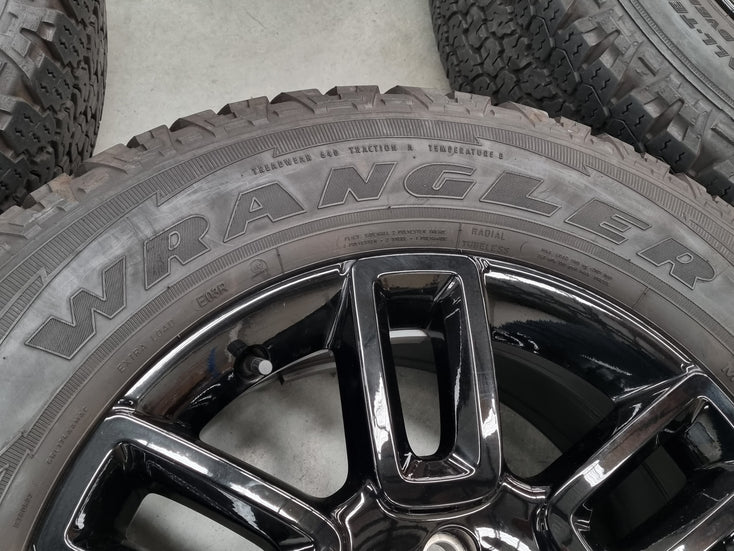 Load image into Gallery viewer, Genuine Land Rover Defender L663 Black 19 Inch Wheels and Tyres Set of 4