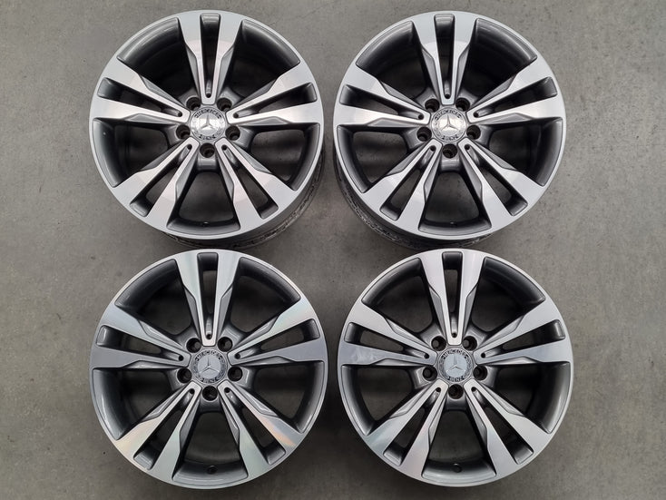 Load image into Gallery viewer, Genuine Mercedes Benz C200 W205 18 Inch Wheels Set of 4