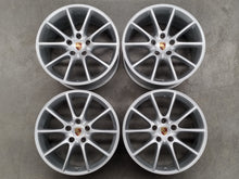 Load image into Gallery viewer, Genuine Porsche Cayenne 9Y Coupe Hybrid 20 Inch Silver Wheels Set of 4