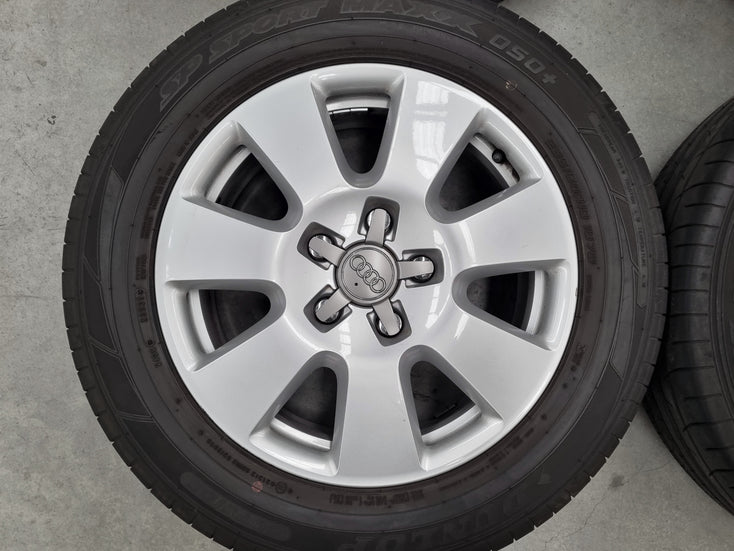 Load image into Gallery viewer, Genuine AUDI Q7 2012 Model 4L 18 Inch Wheels and Tyres Set of 4