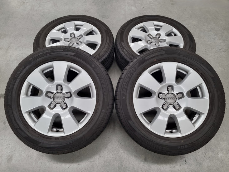 Load image into Gallery viewer, Genuine AUDI Q7 2012 Model 4L 18 Inch Wheels and Tyres Set of 4