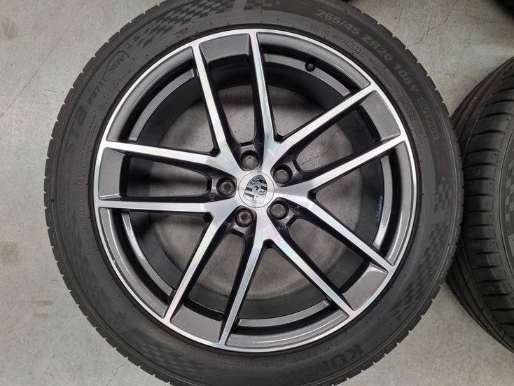 Load image into Gallery viewer, Genuine Porsche Macan S Model 20 Inch Wheels and Tyres Set of 4