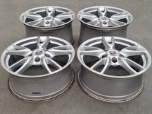 Load image into Gallery viewer, Genuine Porsche 911 997 Carrera IV Silver 18 Inch Wheels Set of 4