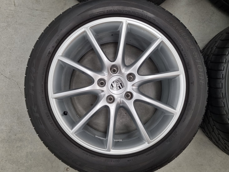 Load image into Gallery viewer, Genuine Porsche Cayenne 9Y Hybrid 20 Inch Wheels and Tyres Set of 4