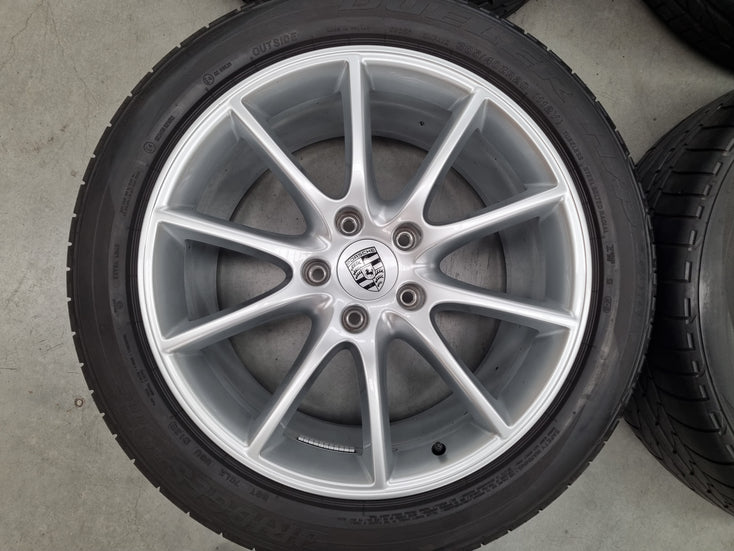 Load image into Gallery viewer, Genuine Porsche Cayenne 9Y Hybrid 20 Inch Wheels and Tyres Set of 4