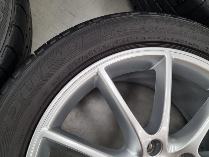 Load image into Gallery viewer, Genuine Porsche Cayenne 9Y Hybrid 20 Inch Wheels and Tyres Set of 4