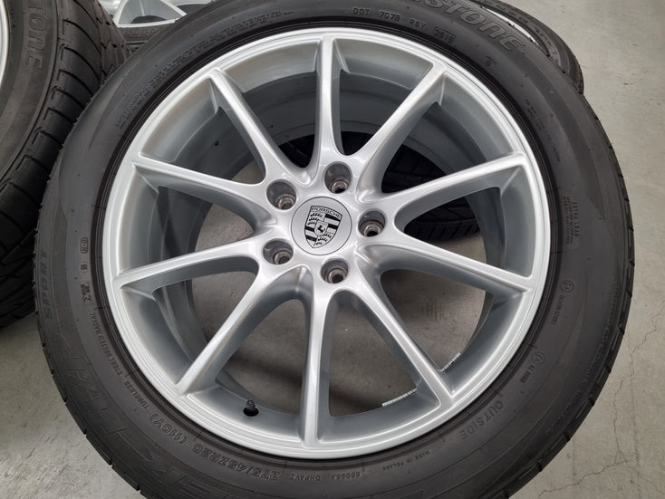 Load image into Gallery viewer, Genuine Porsche Cayenne 9Y Hybrid 20 Inch Wheels and Tyres Set of 4