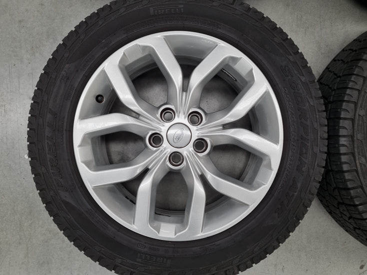 Load image into Gallery viewer, Genuine Land Rover Discovery 5 Silver 19 Inch Wheels and Tyres Set of 4