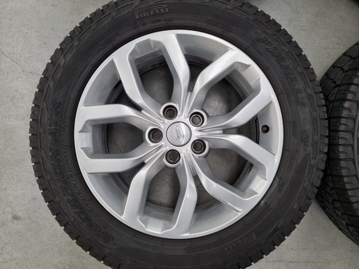 Load image into Gallery viewer, Genuine Land Rover Discovery 5 Silver 19 Inch Wheels and Tyres Set of 4