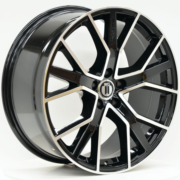 Load image into Gallery viewer, ARROW 21x9.5 ET30 5/112 Black Machined