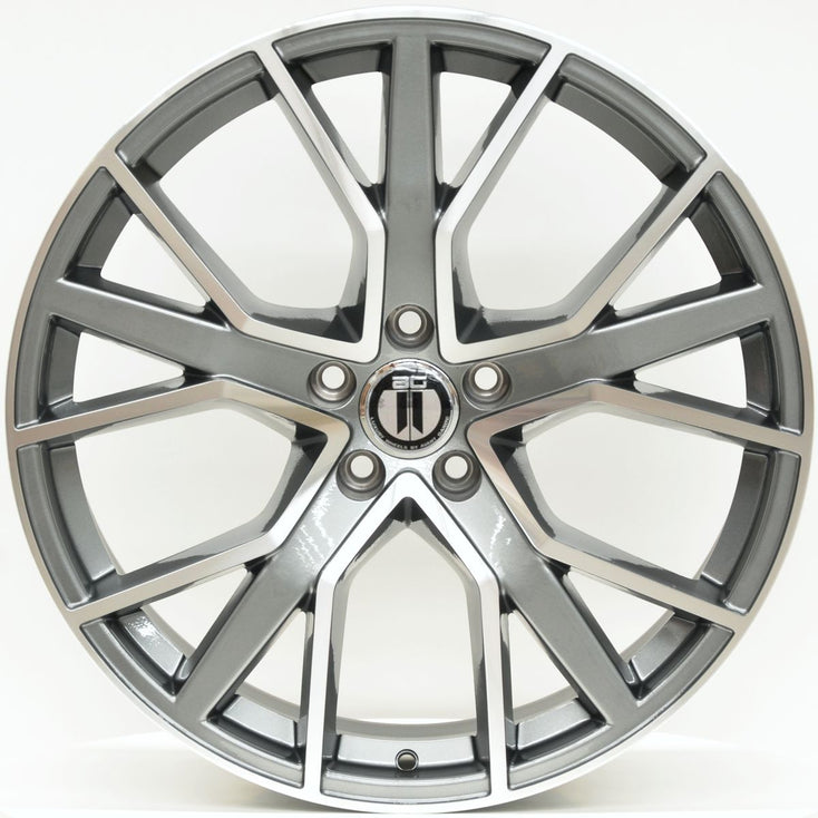 Load image into Gallery viewer, ARROW 19x8.5 ET35 5/112 Grey Machined